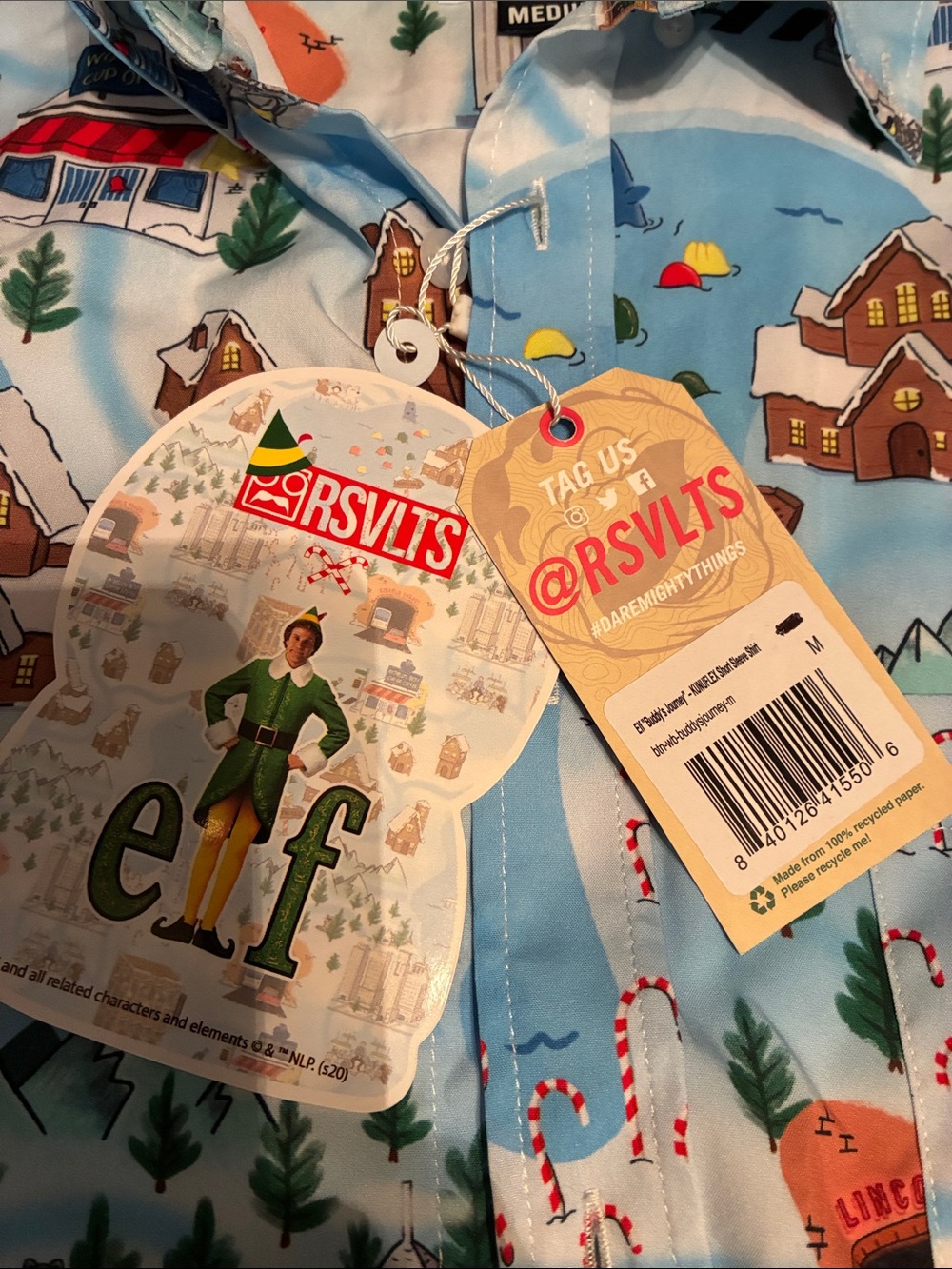 RSVLTS Elf Short-Sleeve Men's Shirt - Picture 4 of 6